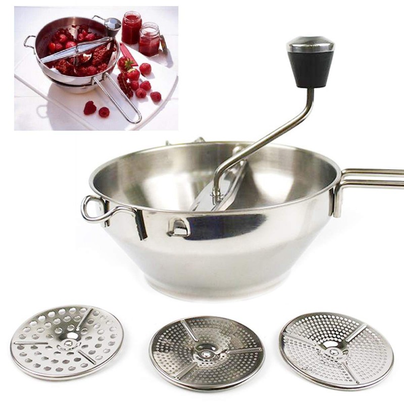 Dụng Cụ Nghiền Thức Ăn Cho Bé Bằng Thép Không Gỉ