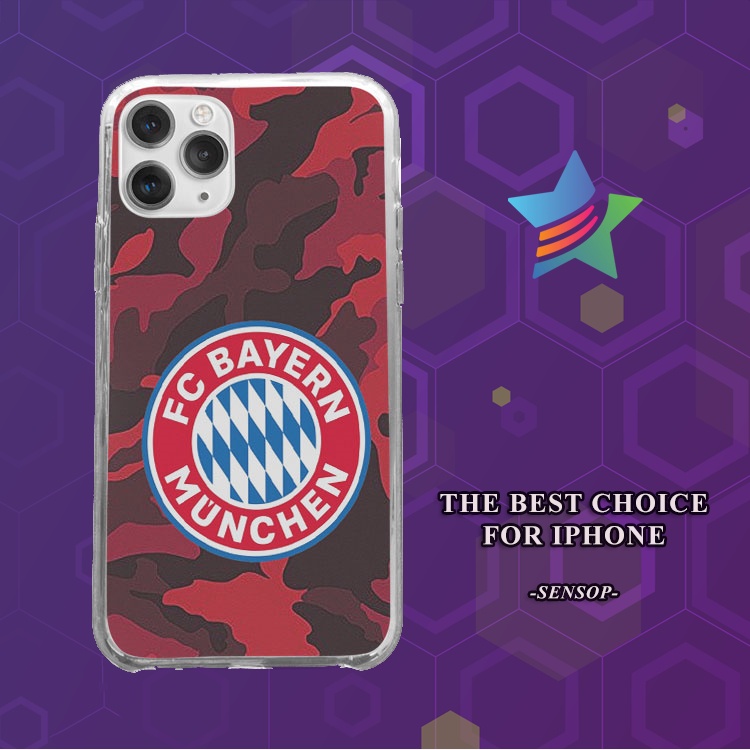 Ốp da Iphone 7 Bayern solo Ura cho Iphone 5 6 7 8 Plus 11 12 Pro Max X Xr LTR20213018