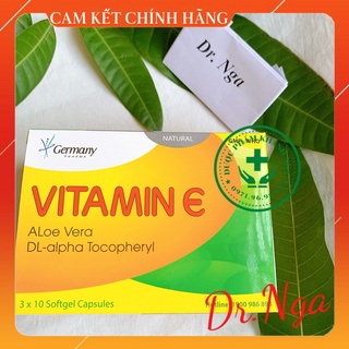 ✅  Viên uống đẹp da ngừa lão hóa Vitamin E Aloe Vera  - Hộp  30 viên