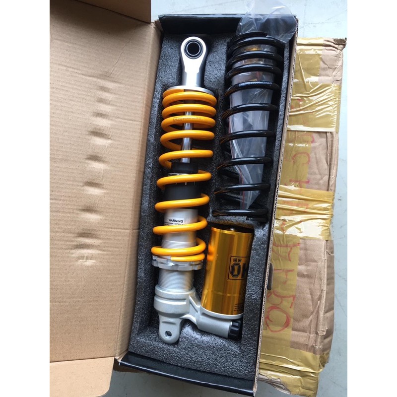 phuộc sau ohlins xe vario, luvias, click, sh mode, vision có bình dầu dưới