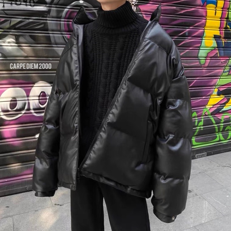 Ginza Puffer Jacket - Áo khoác phao da tràn bông