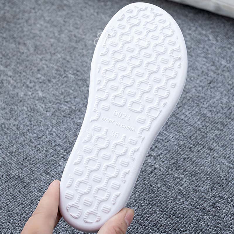 Oeteo shop Xăng đan Đế Bằng Bằng Nhựa Thời Trang Dành Cho Nữ