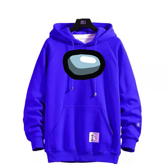 Áo Hoodie in hình ĐÔI MẮT AMONG US áo nỉ dày dặn phong cách Hàn Quốc anime chibi xinh xắn