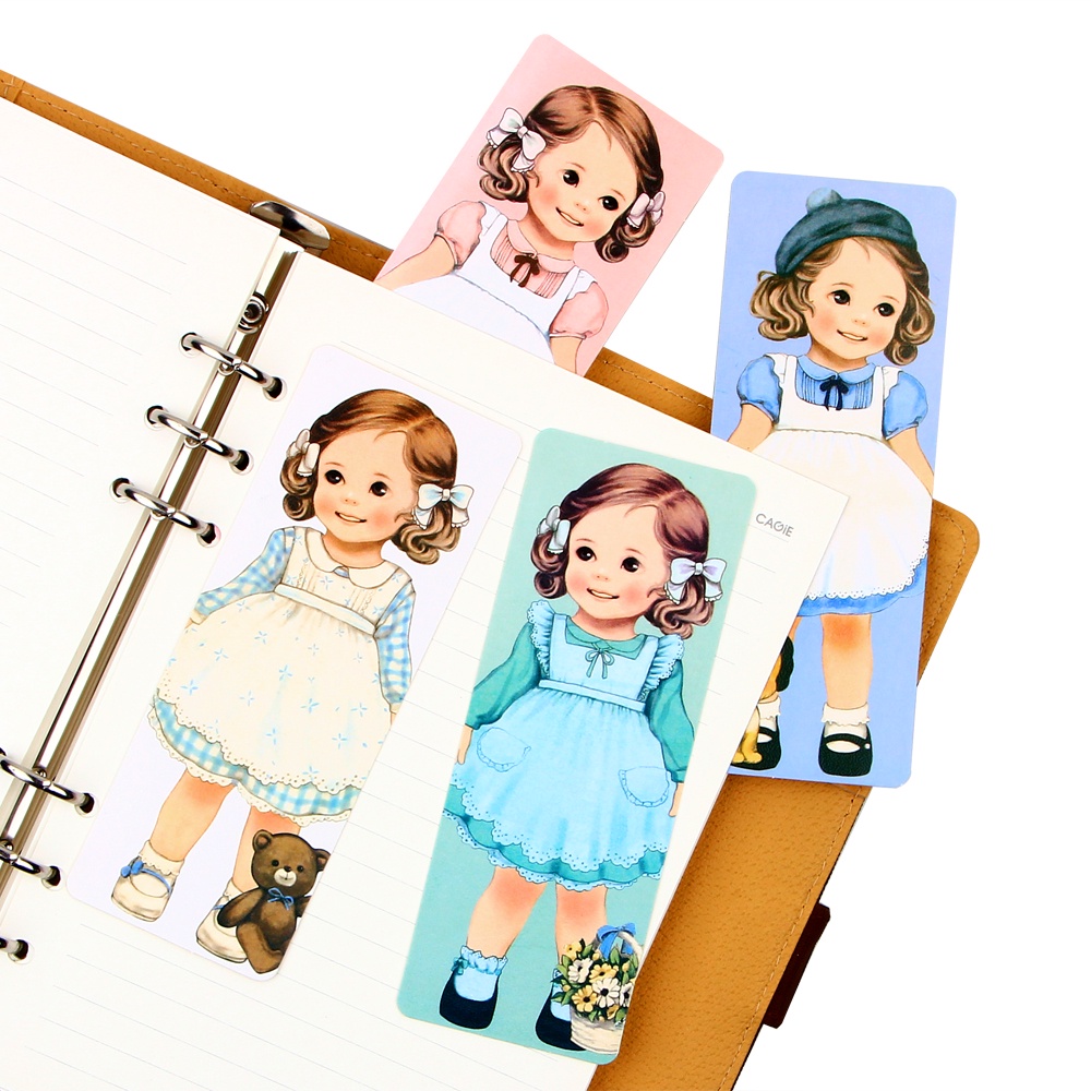 Bộ 30 Bookmark - Little Girls (5.5 x 14.5cm)