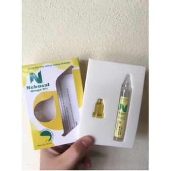 Dung Dịch Nhỏ Mũi Nebusal Drops 3%  - Giảm nghẹt mũi sổ mũi - Công thức an toàn cho trẻ sơ sinh và trẻ nhỏ.
