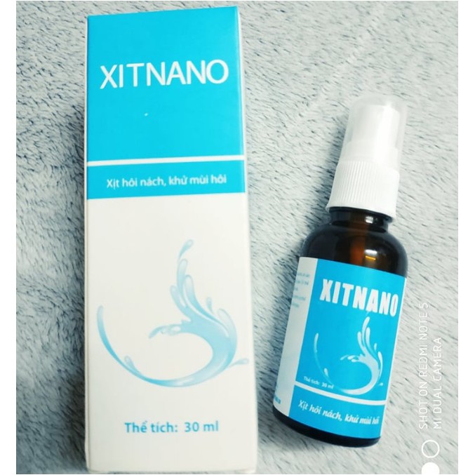 ✔️️️Xịt Khử Mùi hôi nách/chân XỊT NANO XITNANO 30ml