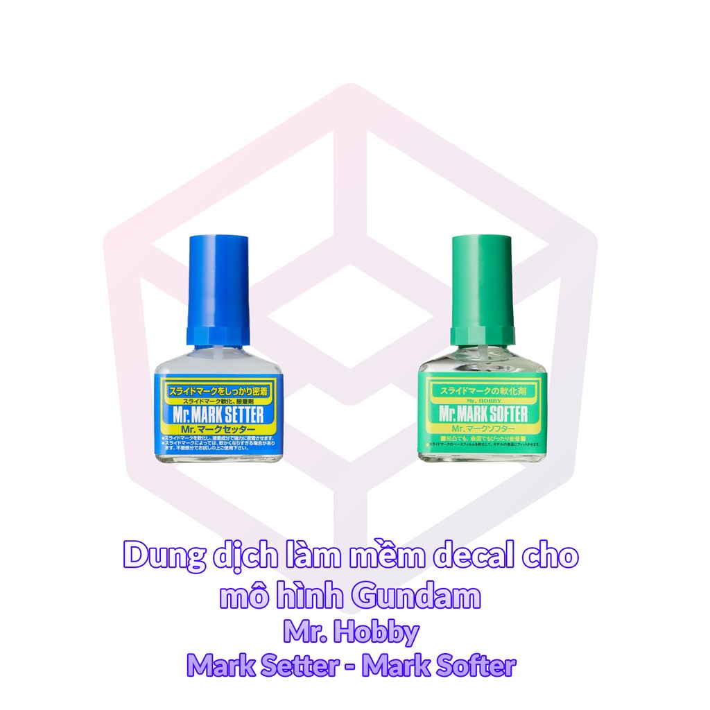 Dung dịch làm mềm decal cho mô hình Gundam Mr. Hobby Mark Setter Mark Softer