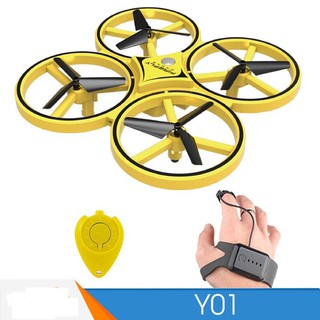 Máy bay điều khiển từ xa - drone cảm ứng tay - máy bay điều khiển theo cử chỉ tay và cảm biến va chạm y01 zf04