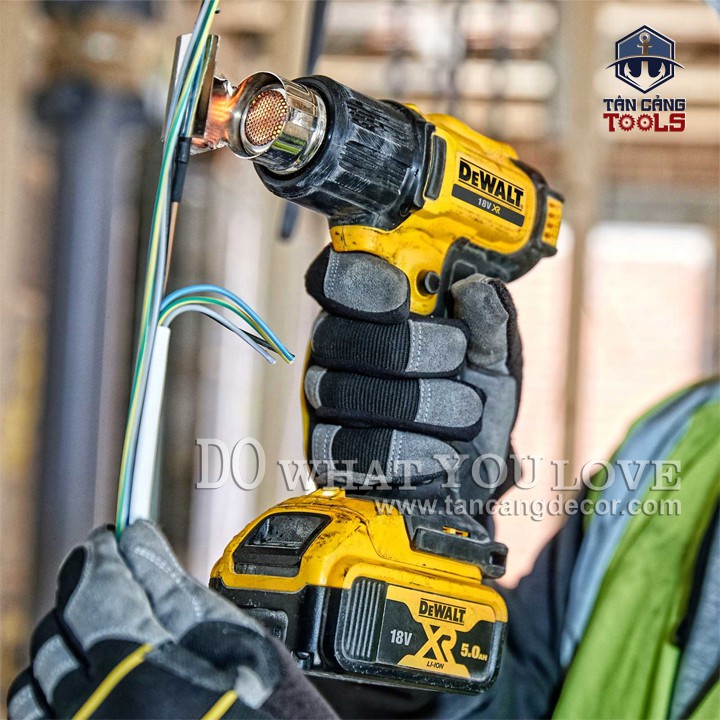 Máy Thổi Nhiệt Dùng Pin DeWalt 18V DCE530N-KR ( Thân Máy )