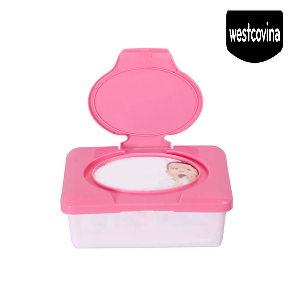 [Hot]☀ Hộp 80 Khăn Giấy Ướt Chống Bụi Bẩn Thiết Kế Đơn Giản Tiện Dụng Cho Gia Đình