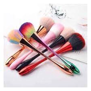 Chổi phủi bụi nail , cọ phủi bụi nail cán dài