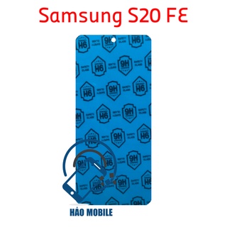 Dán cường lực dẻo nano Samsung S20 FE, Cường lực bền nhất hiện nay