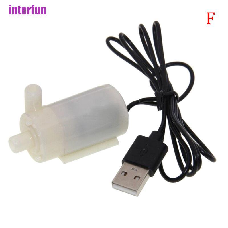 Máy Bơm Nước Mini Sạc USB Cho Bể Cá