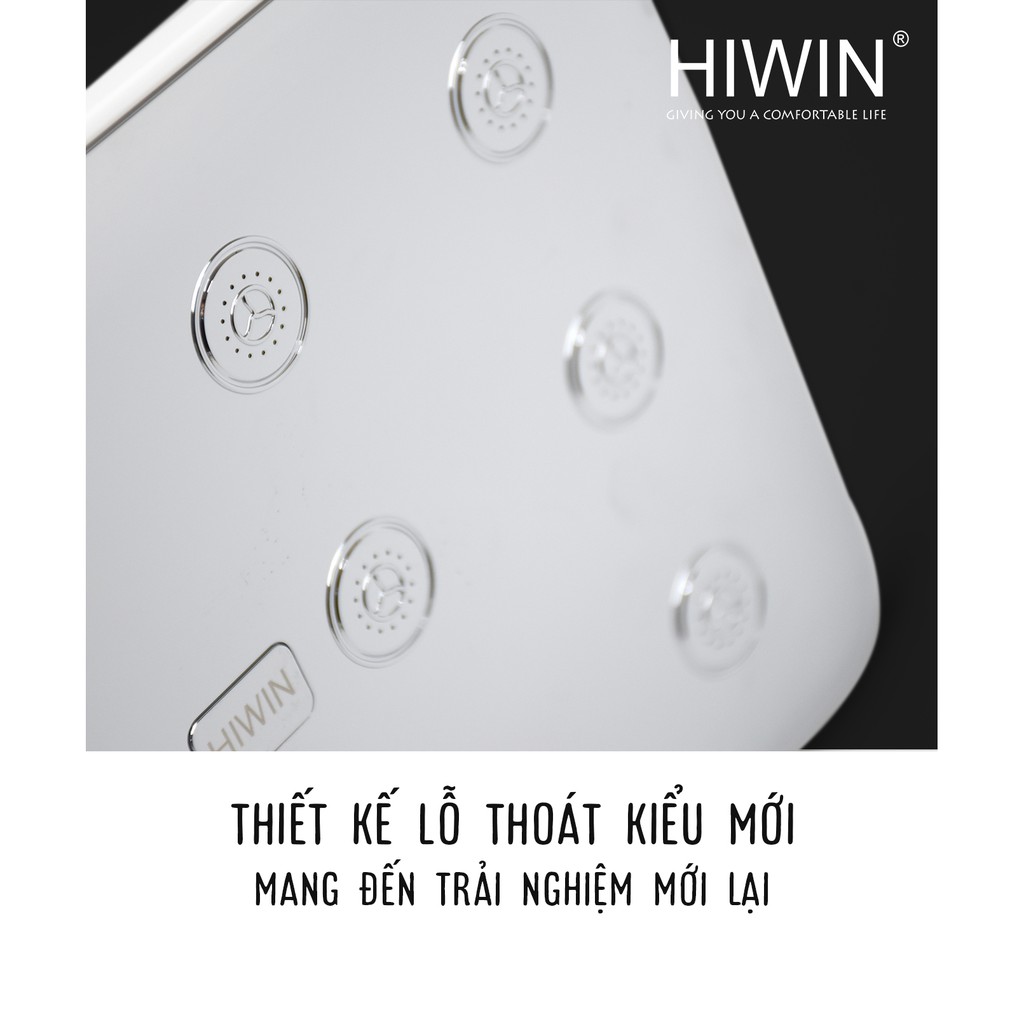 Bộ sen vòi đa năng tích hợp 3 vòi xả cao cấp sáng bóng Hiwin KF-118