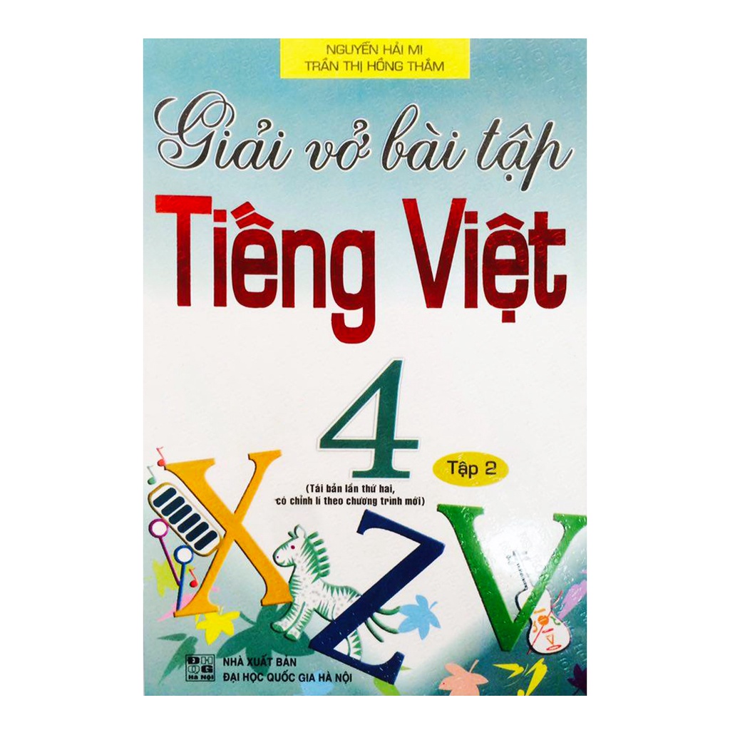 Sách – Giải vở bài tập Tiếng Việt 4 – Nguyễn Hải Mi