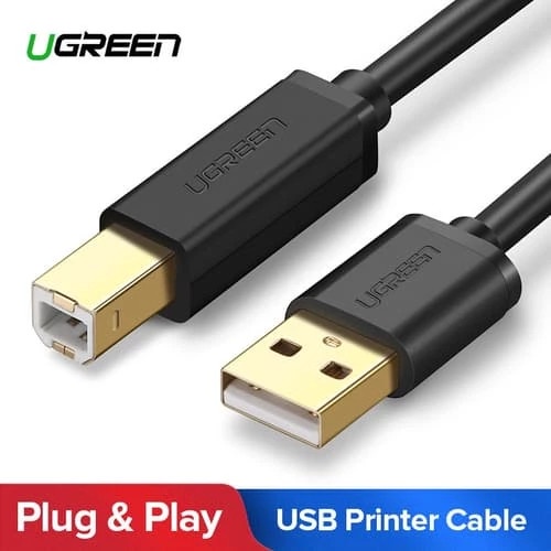 Cáp USB máy in Cao Cấp Ugreen 10350 20847 10351 10352 US135 Chính Hãng Mạ Vàng