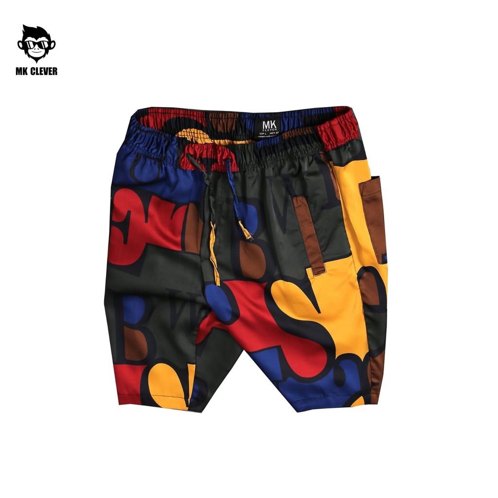 [BST MỚI HÈ 2021] Bộ quần áo nam hoạ tiết màu sắc MK Clever, chất lụa satin nhẹ, mát và thấm mồ hôi - HT03 | BigBuy360 - bigbuy360.vn