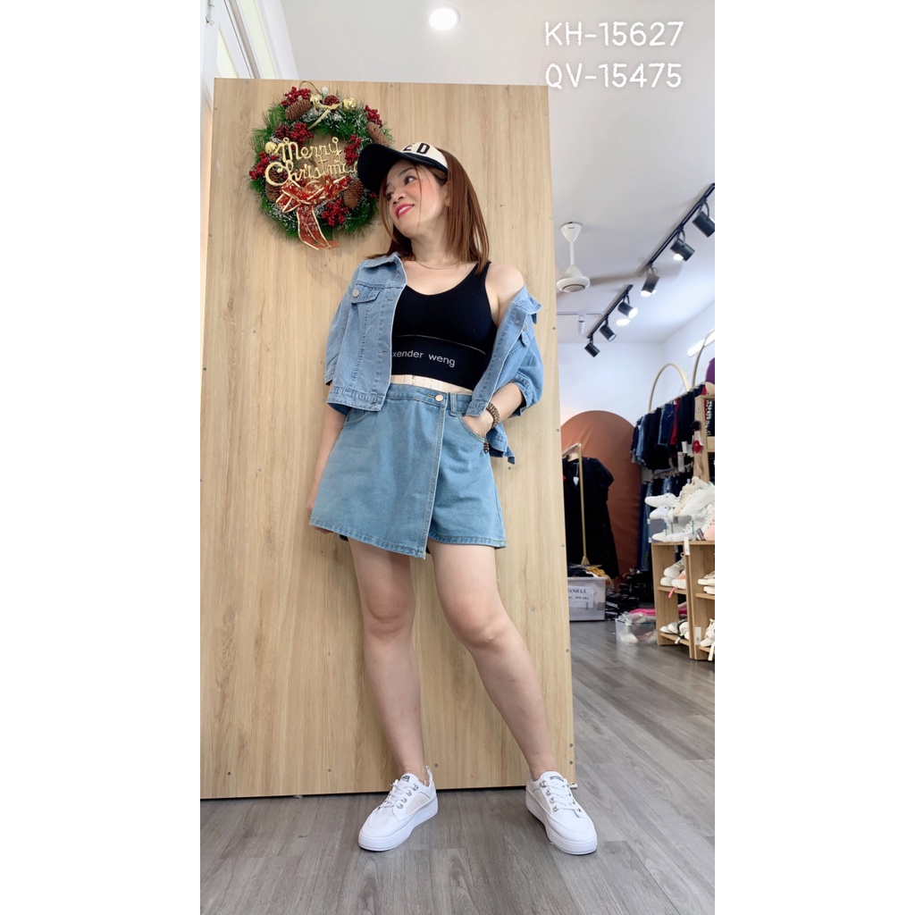 SALE Quần váy jean BIGSIZE 15475