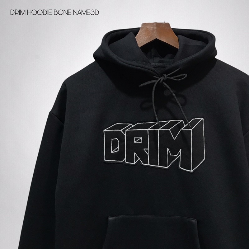 Áo hoodie local brand chính hãng hoodie unisex form rộng Drim Hoodie Name3D