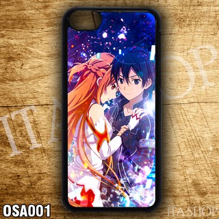 Ốp lưng điện thoại Anime SAO - Kirito & Asuna ( Ốp lưng cho các dòng máy Iphone Oppo)