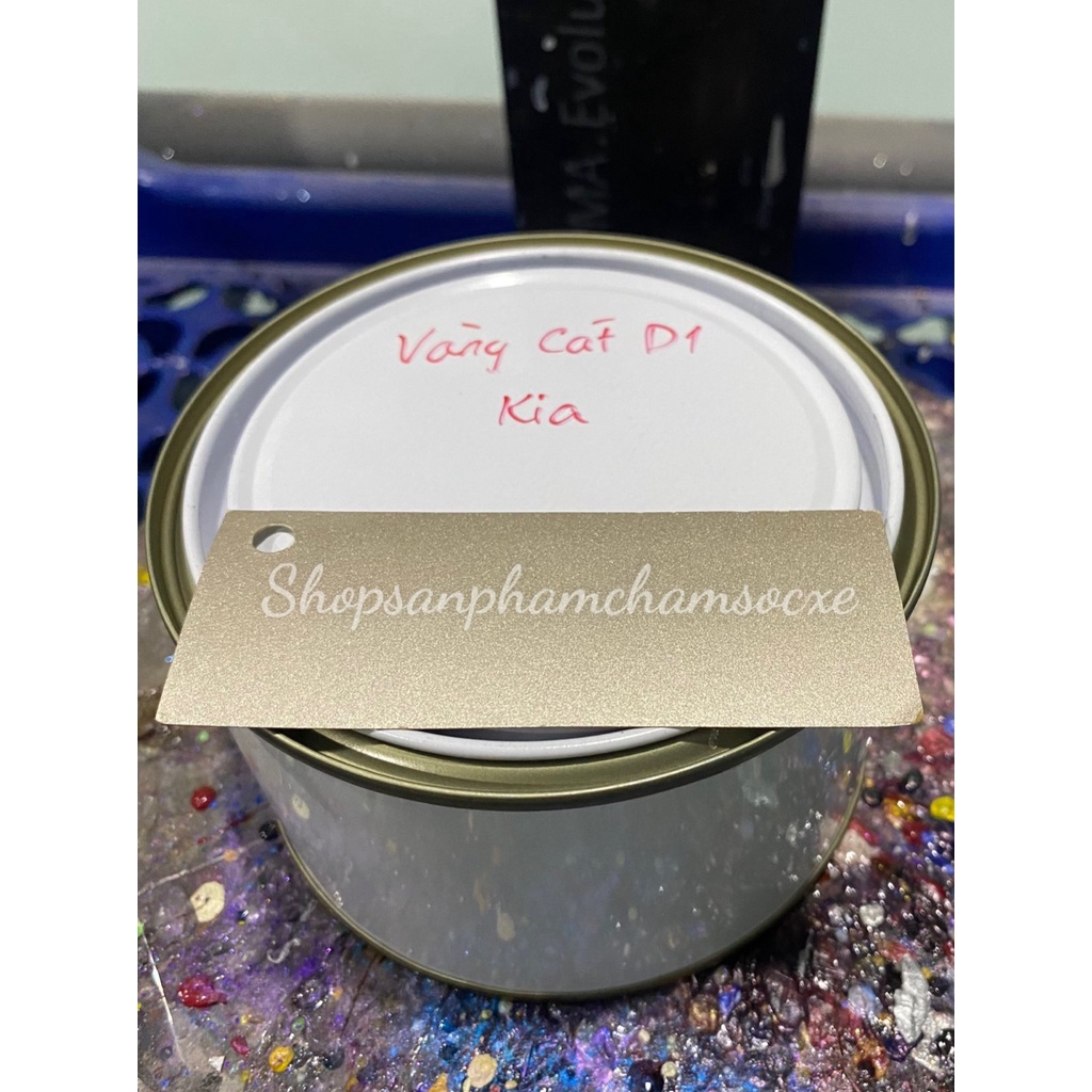 Vàng cát D1 - Sơn ô tô lon 0.5kg và 1kg
