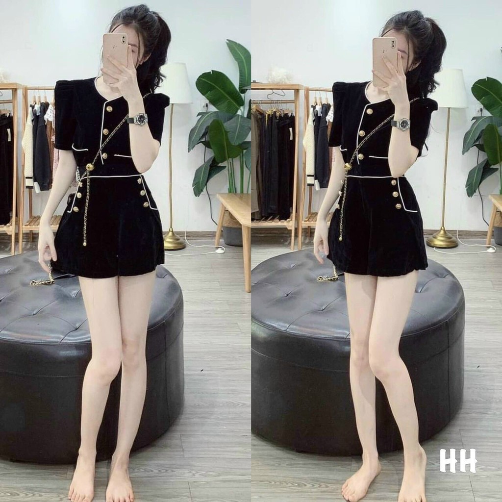 Set Bộ Viền Né Áo Và Quần Ngắn Gu Fashion 3486