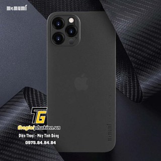 Ốp lưng lụa iPhone 12 Pro Max chính hãng Memumi siêu mỏng 0.3mm
