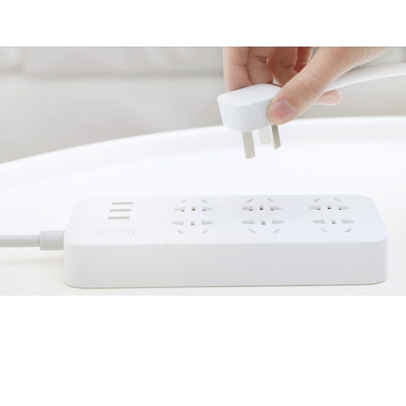 Ổ cắm Xiaomi Mi Power Strip 6 cổng 3 USB CXB6-1QM