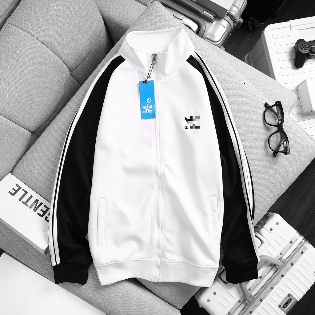 Áo Khoác Thể Thao 3 Sọc Nam Nữ Thun Poly 2 Da