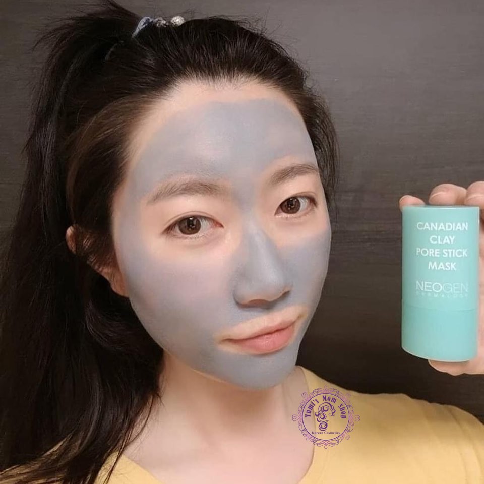 Thanh lăn giảm mụn đầu đen Neogen Canadian Clay Pore Stick mask 28g