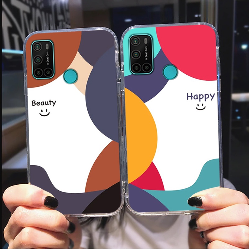 Ốp lưng Vsmart Star 5 / Joy 4 / Live 4 mặt cười, họa tiết caro đơn giản đẹp cute