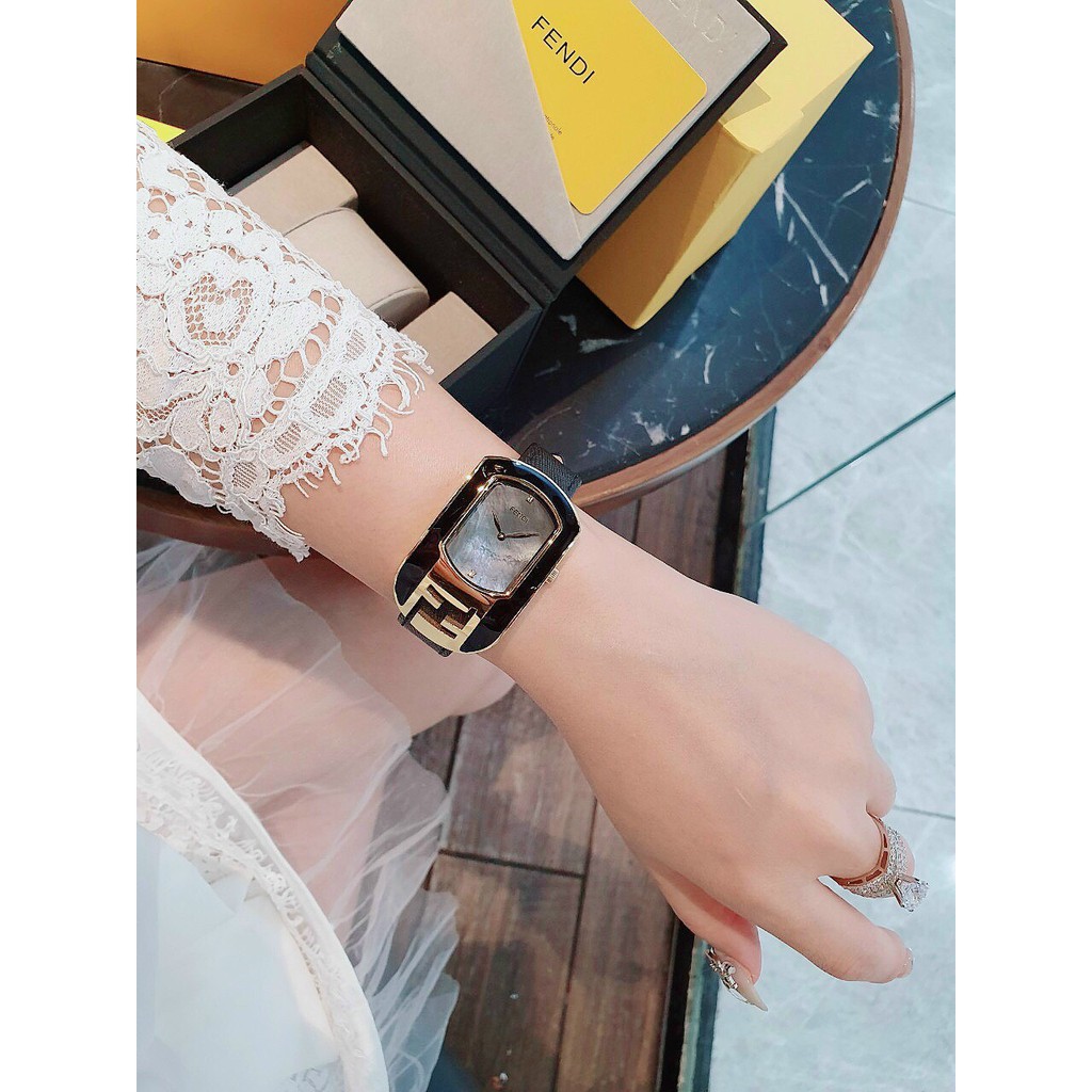 Đồng Hồ Nữ Fendi Chameleon FDNDCC02 - Dây Da - FullBox