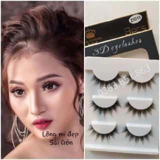 Lông mi 3D , lông mi chồn (Z3D16)