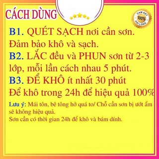 Bình xịt chống thấm, dột nước YBL PAINT Polyurethane 450ml