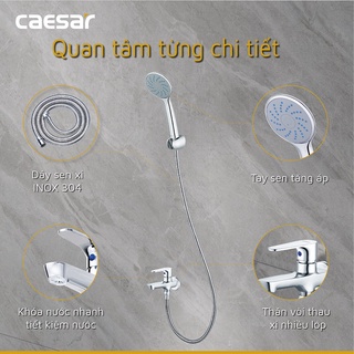 [Caesar] VÒI SEN LẠNH CAESAR S063C tay 1 chế độ xả