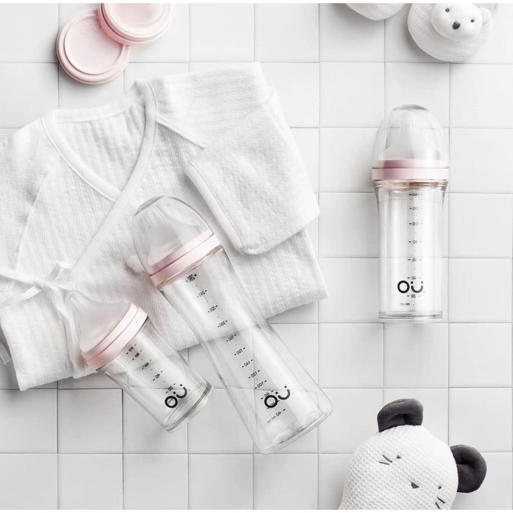 Bình sữa ou wish Hàn Quốc 140ml/260ml