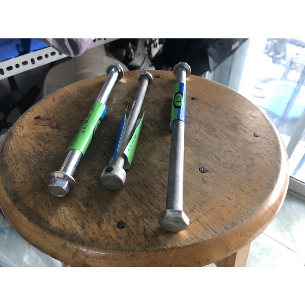 Bộ 3 cây cốt đùm trước+ đùm sau+ cốt gấp cho xe 67