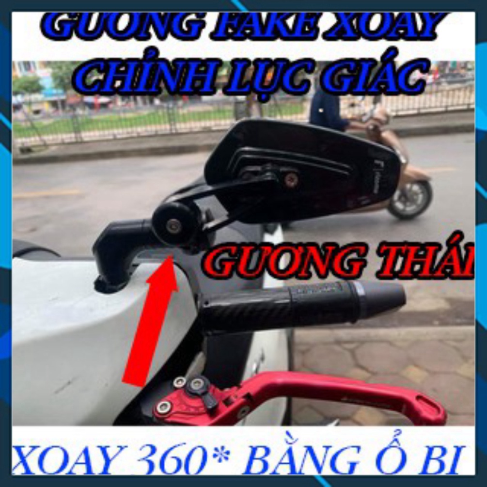 Gương Gù Crg Chính Hãng Thái Lan  Có Thể Chế Gắn Chân Gương