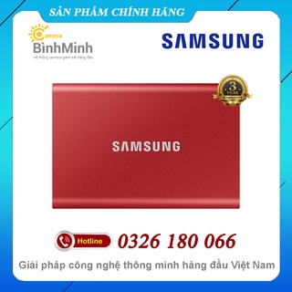 Ổ Cứng SSD Di Động 500GB/1TB/2TB Samsung External T7 NON Touch USB 3.2 Gen2 (MU-PC500 / MU-PC1T0 / MU-PC2T0)
