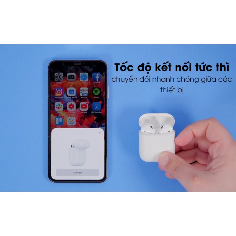 [SALE CỰC SỐC] Tai Nghe bluetooth Cao Cấp Air 2 đổi tên định vị Dùng cả IOS &amp; Android