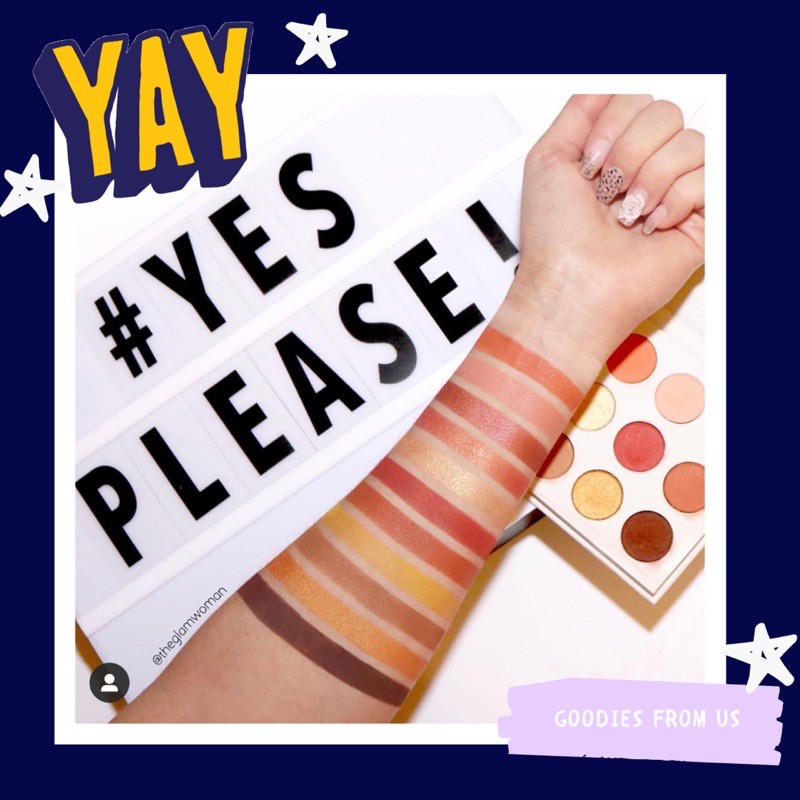 Bảng mắt Colourpop Yes,Please SALE