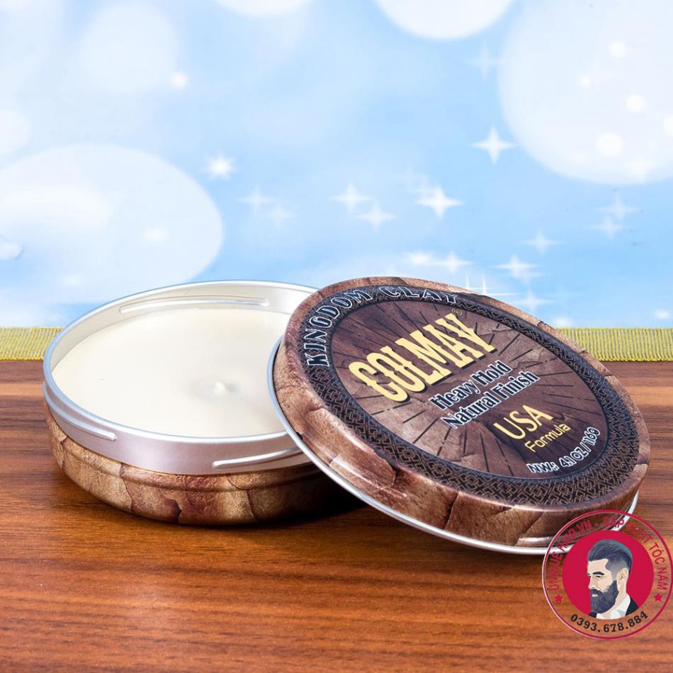 [CHÍNH HÃNG STORE HÀ NỘI] Sáp vuốt tóc Colmav Clay Kingdom 116g