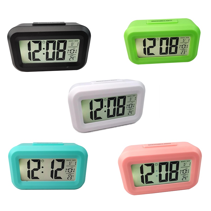 Đồng Hồ Điện Tử Để Bàn Màn Hình LCD
