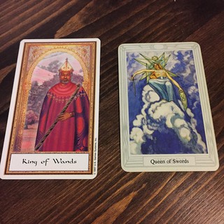 Bộ Bài Crowley Thoth Tarot Deck Large (Guu Tarot Shop)