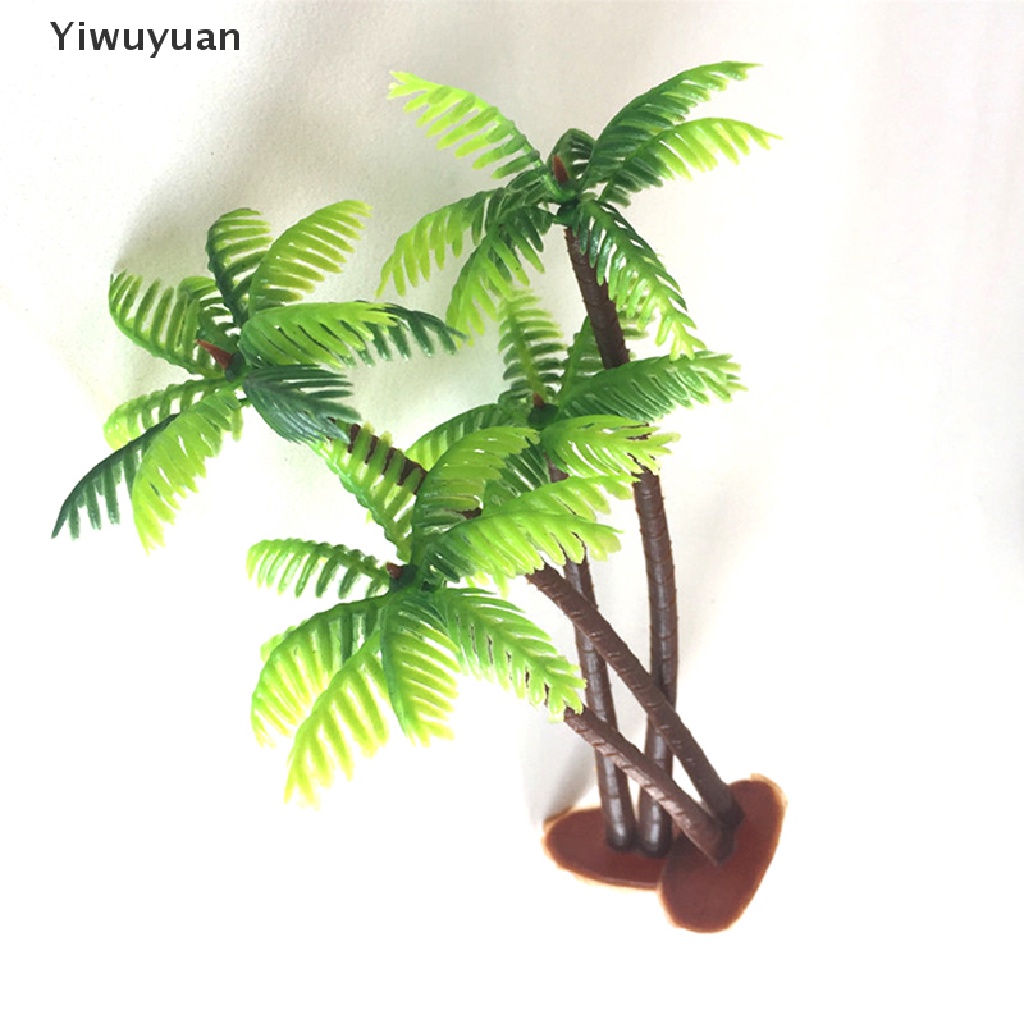 Cây Dừa Nhựa Mini Trang Trí Bể Cá