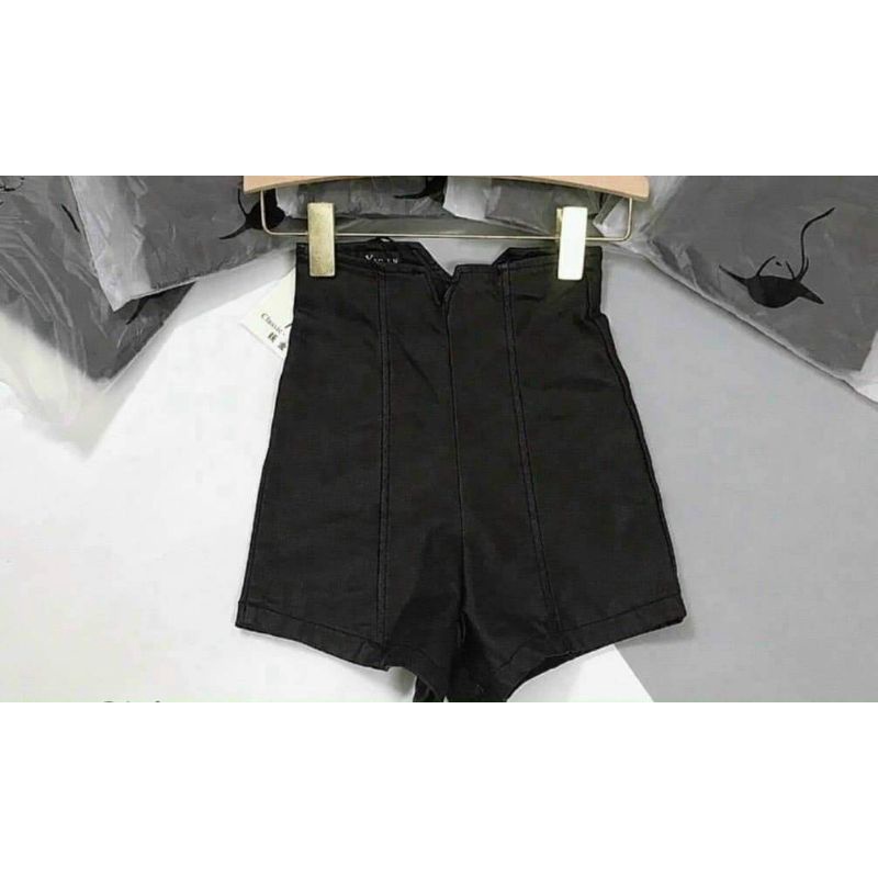 Quần sooc da ôm cạp V hàng QCL1