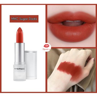 [Sỉ] Son MAC chuẩn auth Sugerdada - Cameo - Iternet  vỏ bạc limited