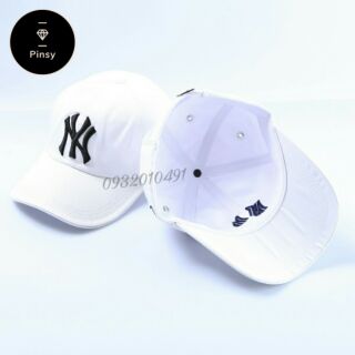 NÓN KẾT - NÓN LƯỠI TRAI - NÓN NY TRẮNG (CHỮ XANH)