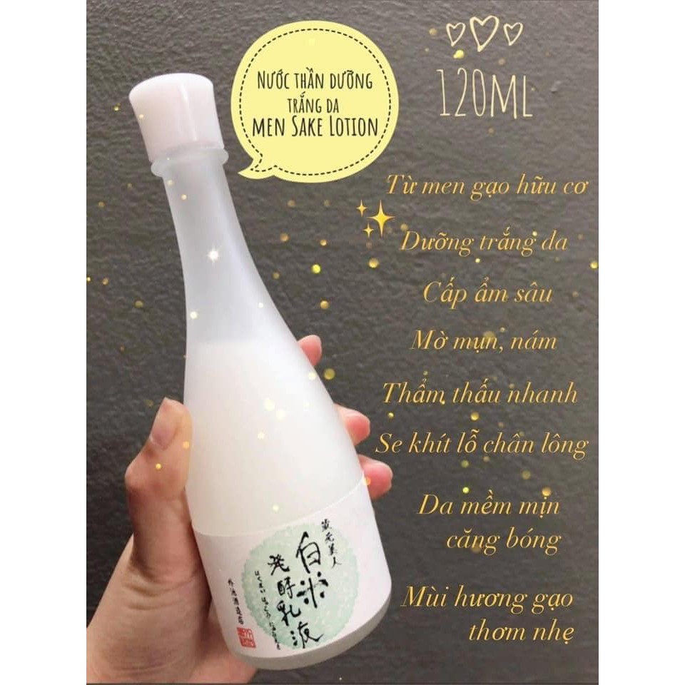Nước thần dưỡng da Kuramoto Bijim Sake Lotion Nhật 120ml | BigBuy360 - bigbuy360.vn