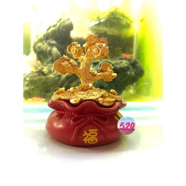 Cây vàng tài lộc mini / quà tặng khai trương, trang trí quầy thu ngân, bàn làm việc, bàn học, tiểu cảnh mini v.v...